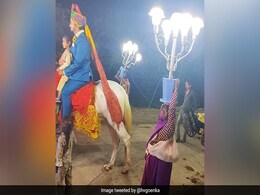 बारात में बच्चे को गोद में और सिर पर लाइट लेकर चल रही थी मां, हर्ष गोयनका बोले- 'आपको सलाम', भावुक हुए लोग बारात में बच्चे को गोद में और सिर पर लाइट लेकर चल रही थी मां, हर्ष गोयनका बोले- 'आपको सलाम', भावुक हुए लोग