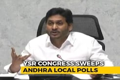 Jagan Reddy's YSR Congress Sweeps Andhra Pradesh Local Body Polls Jagan Reddy's YSR Congress Sweeps Andhra Pradesh Local Body Polls