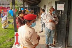 Voter Turnout For Assam Till 1 PM  At 54.9% Voter Turnout For Assam Till 1 PM  At 54.9%
