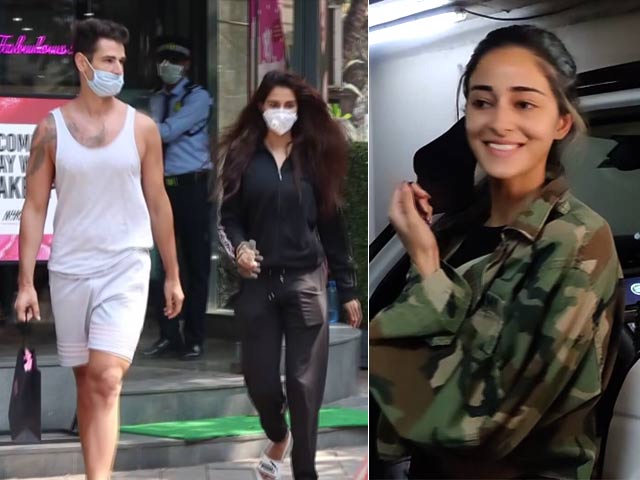 Ananya Panday, Disha Patani's Day Out In Mumbai