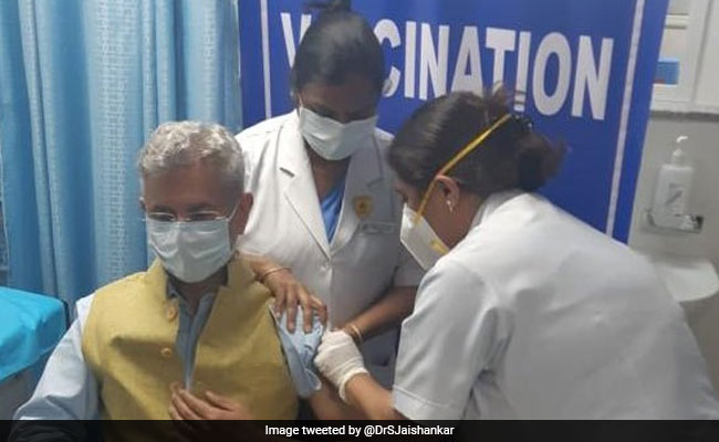 "Proud" To Be Vaccinated With Bharat Biotech's Covaxin, Says S Jaishankar