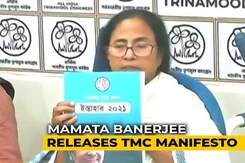 Mamata Banerjee Releases Trinamool Manifesto, Promises 5 Lakh Jobs Mamata Banerjee Releases Trinamool Manifesto, Promises 5 Lakh Jobs