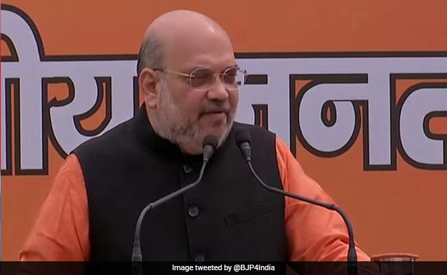 Never Seen "Tourist Politician" Like Rahul Gandhi, Says Amit Shah