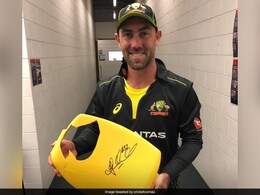 New Zealand vs Australia: Seat Broken By Glenn Maxwell's Six To Be Auctioned For Charity New Zealand vs Australia: Seat Broken By Glenn Maxwell's Six To Be Auctioned For Charity
