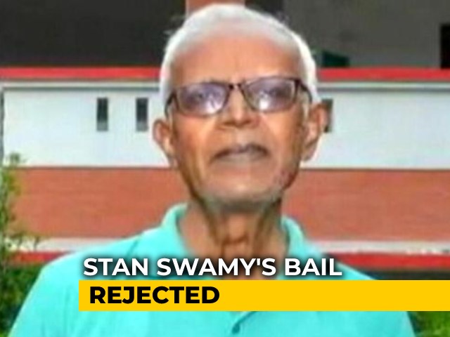 Activist Stan Swamy, 83, Denied Bail In Elgar Case, In Jail Since October