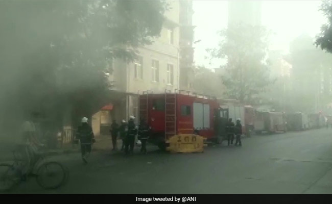 Fire Breaks Out In Basement Of Commercial Building In South Mumbai