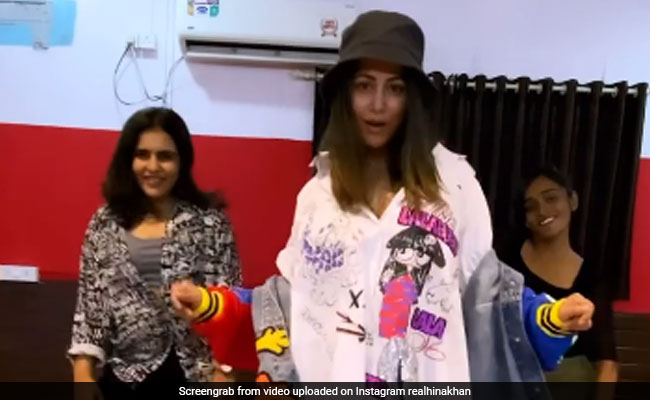 Hina Khan ने 'डोंट रश' सॉन्ग पर दिखाए जोरदार डांसिंग मूव्स, खूब वायरल हो रहा Video