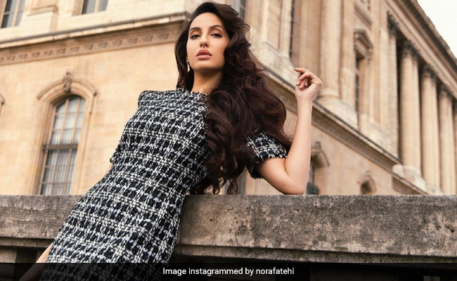 Nora Fatehi Raises The Style Bar High In The Streets Of Paris