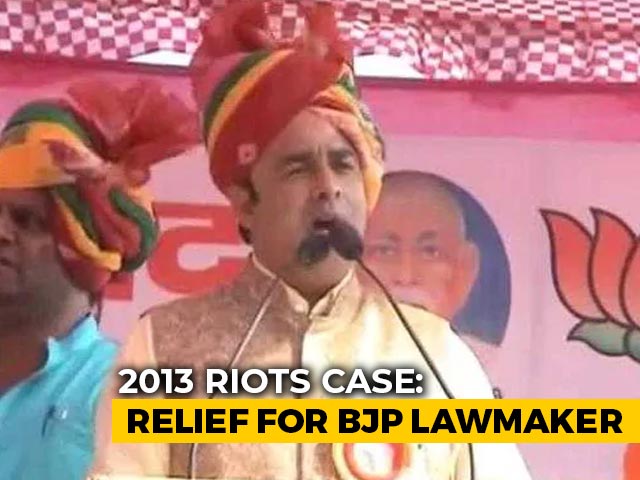 Relief For UP BJP Leader In Riots Case Filed By Cop Murdered 3 Years Ago