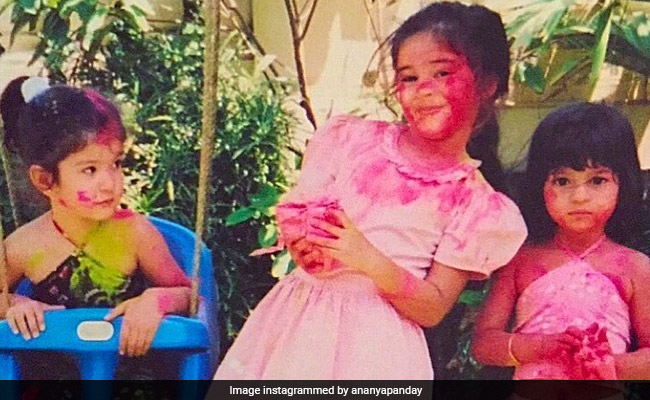 Holi 2021: Ananya Panday's "Best Memories" With BFFs Shanaya Kapoor And Suhana Khan