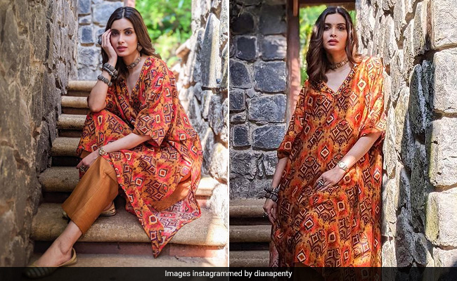 Diana Penty Takes Summer Fashion One Notch Up In A Vibrant Kurta Set
