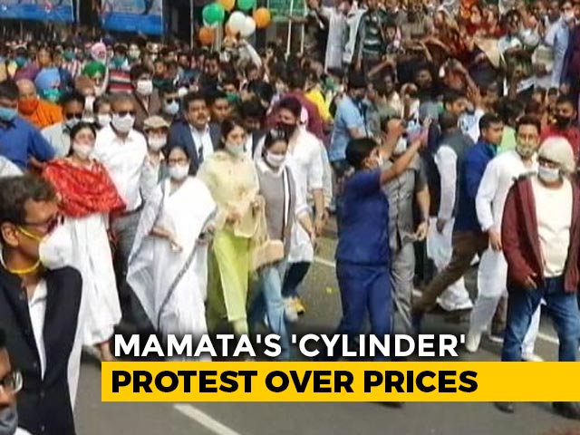 Mamata Banerjee To Protest Rising Fuel And LPG Prices In West Bengal