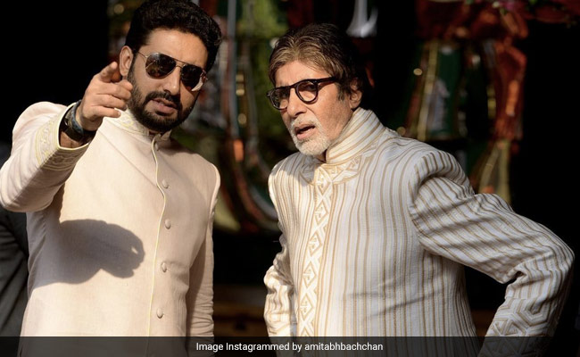 In Post For Abhishek, Amitabh Bachchan Writes What Happens "When Your Son Starts Wearing Your Shoes"