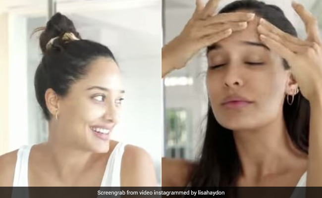 In Lisa Haydon's Morning Skincare Ritual, This Beauty Product Is The Best "Skinvestment"