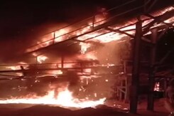 Massive Fire Engulfs UP Paper Mill Massive Fire Engulfs UP Paper Mill