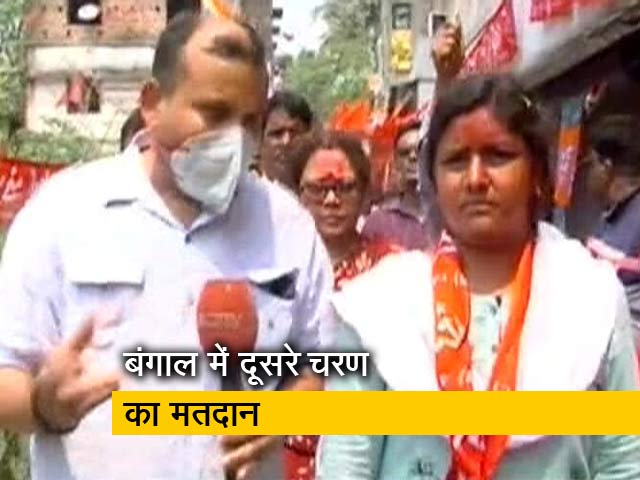 नंदीग्राम से वाम मोर्चा की उम्मीदवार बोलीं- जनता और लूटने वालों के बीच है लड़ाई