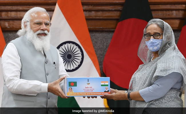 India Gifts 1.2 Million Free Doses Of Covid Vaccine To Bangladesh