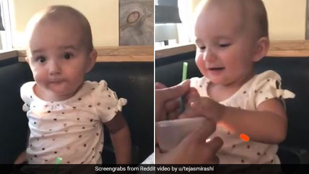 Watch: Baby Tries Chocolate Milk, Her Adorable Reaction Will Win You Over!