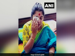 "Trinamool Congress Goons": BJP MP Alleges Harmful Colours Thrown At Her "Trinamool Congress Goons": BJP MP Alleges Harmful Colours Thrown At Her