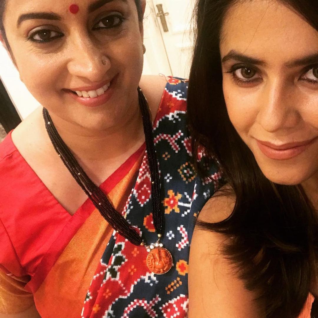 On Smriti Irani's Birthday, Friend Ekta Kapoor Requests To Go Off Diet