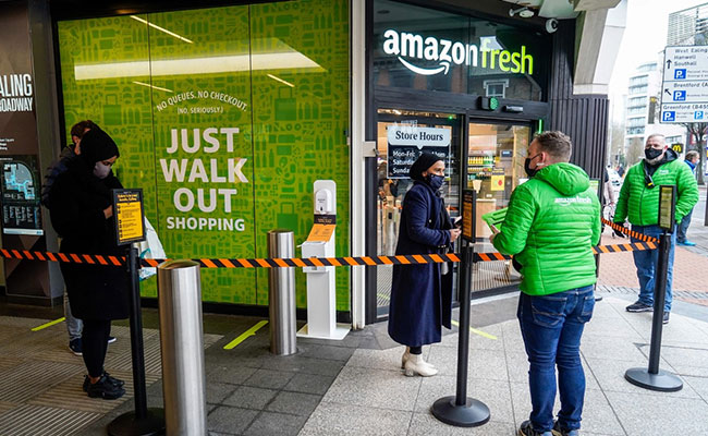 Amazon Opens First Check-Out Free Grocery Store In UK