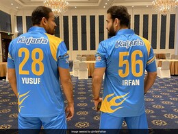 Irfan Pathan Shares "Post Retirement Pic" With Brother Yusuf Ahead Of Road Safety Series Irfan Pathan Shares "Post Retirement Pic" With Brother Yusuf Ahead Of Road Safety Series