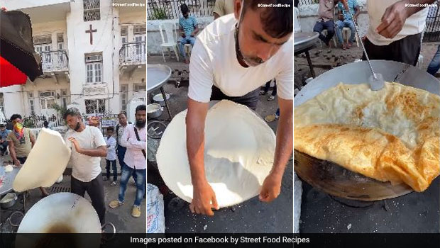 Viral Video: Have You Seen Mumbai's Biggest Halva Paratha That Has Stunned The Internet?