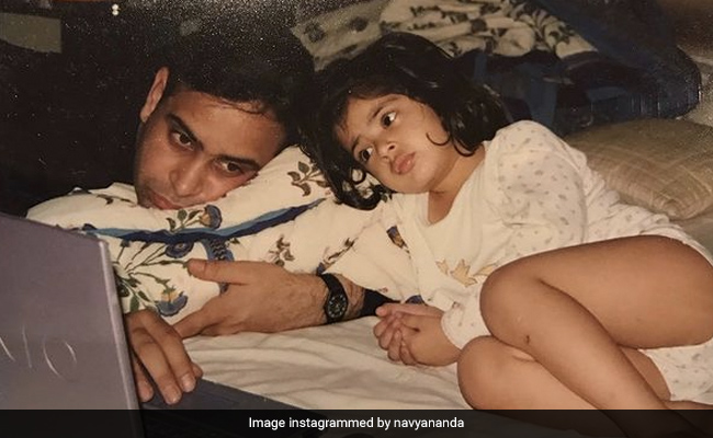Navya Naveli's Birthday Wish For Dad Nikhil Nanda Is This Blast From The Past