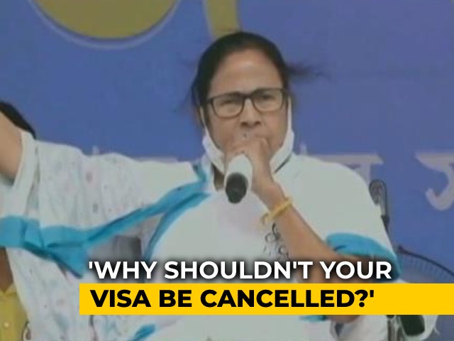 "Your Visa Should Be Cancelled": Mamata Banerjee On PM's Bangladesh Trip