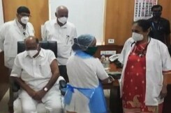 NCP Chief Sharad Pawar And Family Take First Dose Of COVID-19 Vaccine NCP Chief Sharad Pawar And Family Take First Dose Of COVID-19 Vaccine