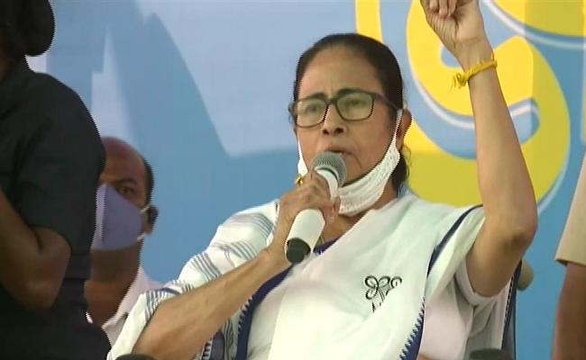 "Traitors Want Credit For My Work": Mamata Banerjee On BJP's Suvendu And Sisir Adhikari
