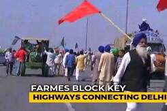 Farmers Block Highway Near Delhi, Mark 'Black Day' On 100-Day Milestone Farmers Block Highway Near Delhi, Mark 'Black Day' On 100-Day Milestone