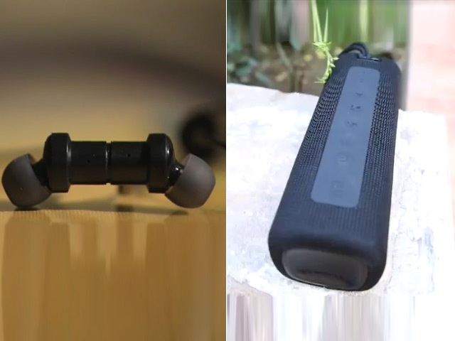 Mi Bluetooth Speaker & Neckband headphones