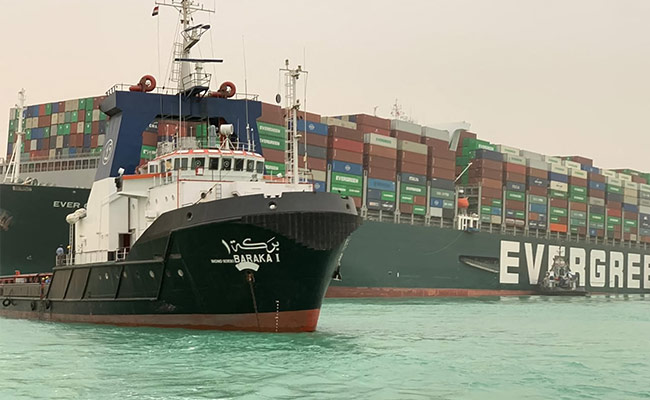 Egypt's Suez Canal Authority Says Shipping Backlog Cleared