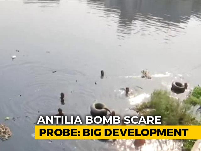 Hard Disk Found In Mumbai River, Cop Sachin Waze At Site: Probe Agency