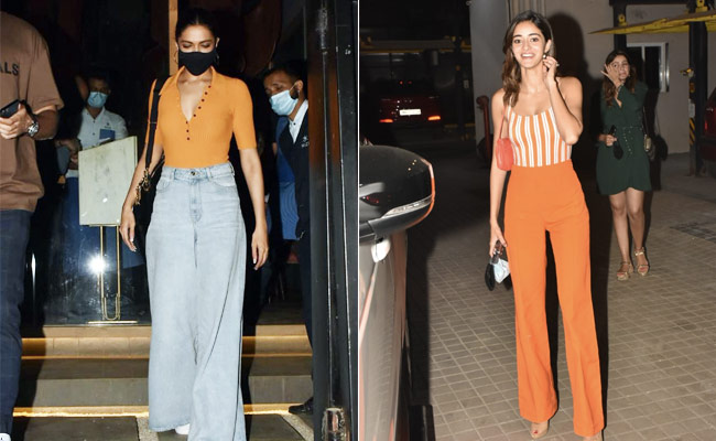 Ananya Panday And Deepika Padukone Are Making Orange The New Black This Summer