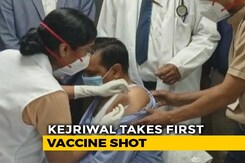 "All Is Well": Arvind Kejriwal, Parents Get Vaccinated For Covid-19 "All Is Well": Arvind Kejriwal, Parents Get Vaccinated For Covid-19