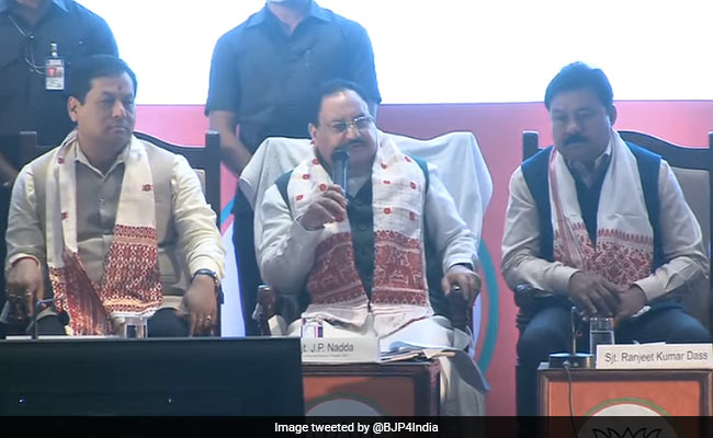 Assam Assembly Election 2021: असम के लिए BJP ने जारी किया घोषणा-पत्र, इन 10 संकल्पों के जरिए खोला वादों का पिटारा