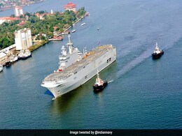 2 French Naval Ships Arrive In India On Goodwill Visit 2 French Naval Ships Arrive In India On Goodwill Visit