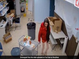 Watch: Woman Caught On Camera Stealing Food Worth $180 From NYC School Watch: Woman Caught On Camera Stealing Food Worth $180 From NYC School