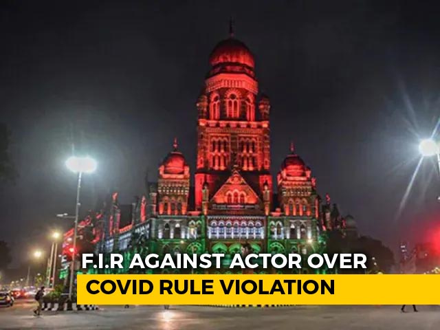 "No Compromise...": FIR Against Bollywood Actor For Covid Rule Violation