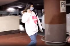 Rhea Chakraborty's OOTD Slogan - 'Man Up' Rhea Chakraborty's OOTD Slogan - 'Man Up'