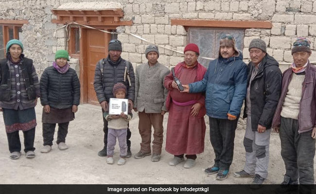 Ladakh Village Gets Satellite Phone For Connectivity