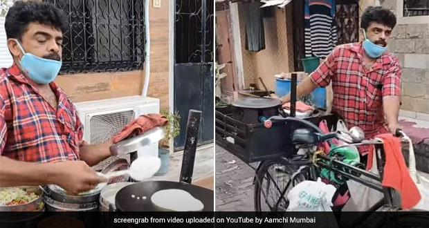 Viral Video: Mumbai Man Selling Dosa On A Cycle Impresses The Internet