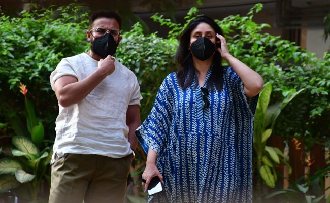 Kareena Kapoor And Saif Ali Khan Spotted For The First Time After Birth Of Baby Son