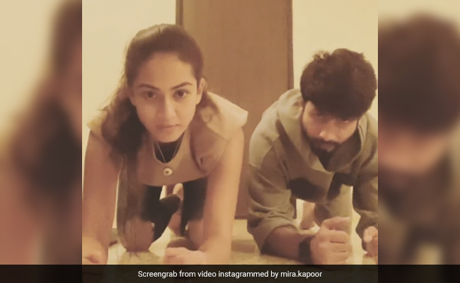 Shahid Kapoor ने Mira Rajput के साथ मिलकर पूरा किया ये चैलेंज, पत्नी ने की जमकर तारीफ...देखें Video