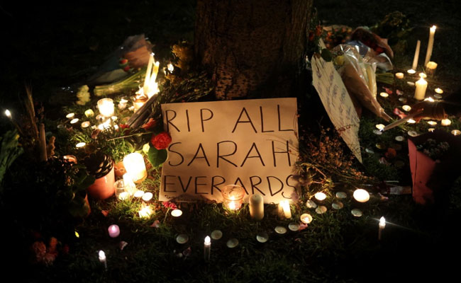 "Shame On You": Protests In London After Cop Charged With Woman's Murder
