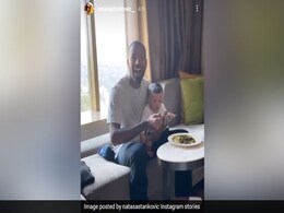 Hardik Pandya And Son Agastya's Lunchtime Video Is The Cutest Thing On Internet Today Hardik Pandya And Son Agastya's Lunchtime Video Is The Cutest Thing On Internet Today