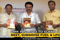 Free Tablets For Students, Fuel Price Cut Among DMK's 500 Poll Promises Free Tablets For Students, Fuel Price Cut Among DMK's 500 Poll Promises