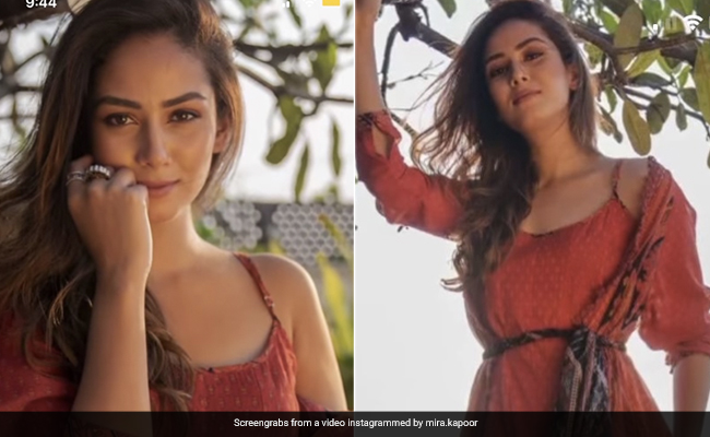 Mira Rajput Keeps It “Rust-ic” As She Breezes Through In A Summer Dress